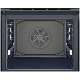  Духовой шкаф Grundig GEBM19600BCHI нерж/черный 
