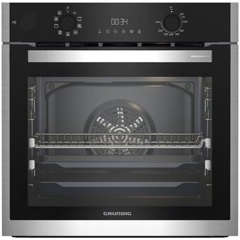  Духовой шкаф Grundig GEBD19301B черный/нерж 