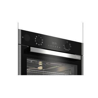  Духовой шкаф Grundig GEBD19301B черный/нерж 