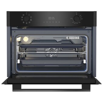  Духовой шкаф Grundig GEKM19300DX черная нерж 