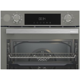  Духовой шкаф Grundig GEDM12300G серый 