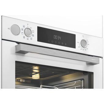  Духовой шкаф Grundig GEBM12300WSA белый 