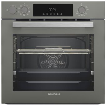  Духовой шкаф Grundig GEBM12300GSA серый 