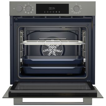  Духовой шкаф Grundig GEBM12300GSA серый 