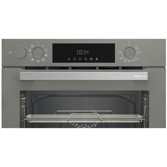  Духовой шкаф Grundig GEBM12300GSA серый 