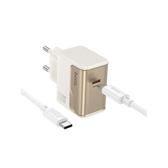  СЗУ HOCO CS73A Star Speed PD30W+QC3.0 (C to C) белый 
