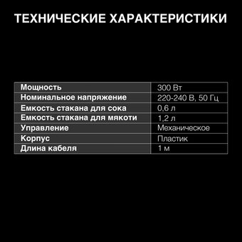  Соковыжималка шнековая Hyundai HY-JS6534 светло-синий 