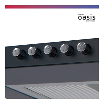  Вытяжка OASIS KВ-60B Чёрный 