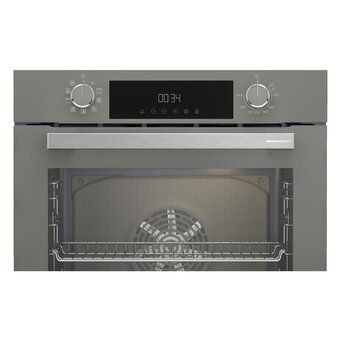  Духовой шкаф Grundig GEBM12300GC серый 