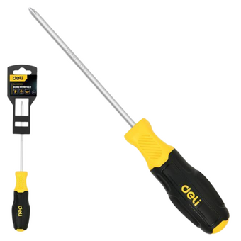  Отвертка крестовая Deli DL633150N 