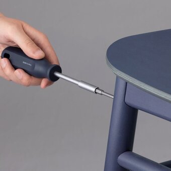  Отвертка аккумуляторная Hoto Screwdriver Tool Set (HTT0020GL) с набором инструментов 3.6V черный 