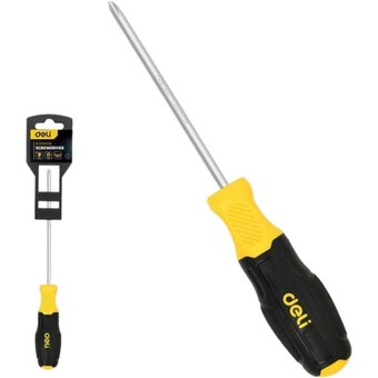  Отвертка крестовая Deli DL636100N 