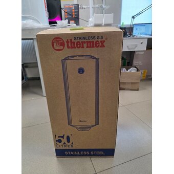  УЦ Водонагреватель Thermex Akvo 50 V Slim (плохая упаковка, малая вмятина снизу на корпусе) 