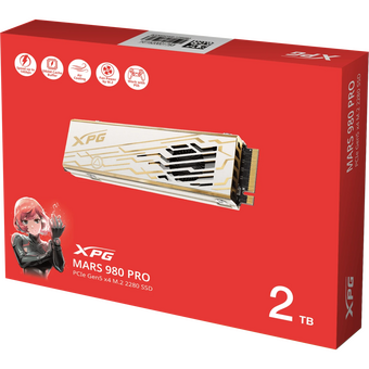  SSD XPG Mars 980 Pro (SMAR-980P-2TCI) M.2 2280 2TB PCIe 5.0 x4 