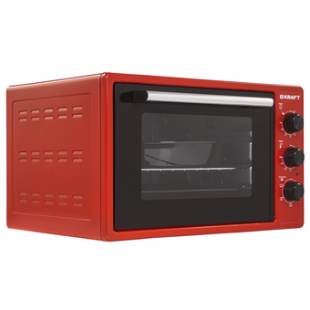  Мини-печь KRAFT KN-MO 3902 FKR красный 