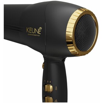  Фен KEUNE HD-2303Di Quattro ionic черно-золотой 