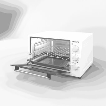  Мини-печь KRAFT KN-MO 3900 FW белый 