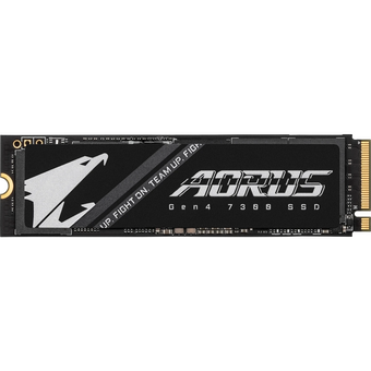  SSD Gigabyte Aorus Gen4 7300 (AG4732TB N) 2ТБ, M.2 2280, PCIe 4.0 x4, NVMe 