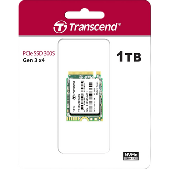  SSD Transcend MTE300S (TS1TMTE300S), 1TB, 3D TLC NAND, M.2 2230 ,PCI-E 4x R/W - 2000/1650 MB/s 