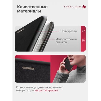  Чехол книжка Book для Samsung A31 (А315) противоударный, с магнитом, черный (Самсунг А31) 