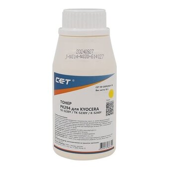 Тонер CET OSP0294Y-50 PK294 для Kyocera Ecosys P5021cdw (Japan) Yellow, 50г/бут 