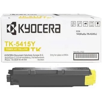  Тонер-картридж TK-5415Y (1T02Z7ANL0) 13 000 стр. Yellow для TASKalfa MA4500ci / PA4500ci 
