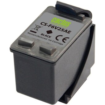  Картридж струйный Cactus CS-F6V25AE 652 черный 480стр 18мл для HP DeskJet Ink Advantage 1115/2135/3635 
