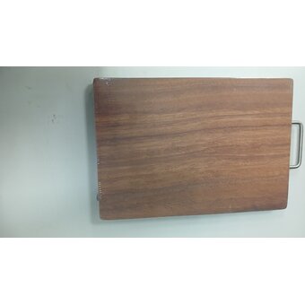  УЦ Разделочная доска Xiaomi HuoHou HU0251 Sapele Cutting Board Brown RUS деревянная 400x280x30мм (трещина, ПУ) 