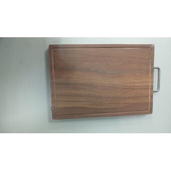  УЦ Разделочная доска Xiaomi HuoHou HU0251 Sapele Cutting Board Brown RUS деревянная 400x280x30мм (трещина, ПУ) 