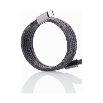  Магнитный кабель Magssory CBL001 60W USB-C, 1,2м, gunmetal/темно-серый 