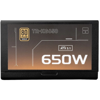  Блок питания Thermalright TR-KG650 650W 80+ Gold (ATX, 3.1, Full modular, 1x24(20+4)pin, 2xCPU 8(4+4)pin, 2xPCIe*2 8(6+2)pin, 3xSATA3) 