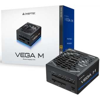  Блок питания Chieftec Vega M PPG-850-C (ATX 3.1, 850W, 80 Plus Gold, Active PFC, 135mm fan, Gen5 PCIe, Full Cable Management) Retail 