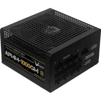  Блок питания Formula V Line APMM-1000GM, 1000W, ATX3.1/PCIe5.1, APFC, 80+ Gold, 12cm Fan, Full Modular 