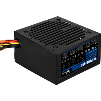  Блок питания FORMULA VX Plus 450 450W (4711401661634) (ATX, 20+4 pin, 1xPCIe 6+2P, 2xSATA, 2хMolex, 1хFDD, 12cm fan) 