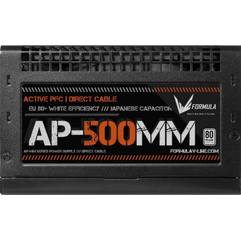  Блок питания Formula V Line AP-500MM, 500W, APFC, 80+, 12cm Fan 