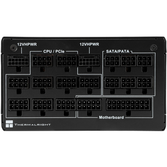  Блок питания Thermalright TR-TP 1350W 80+ Platinum (ATX, 3.0, PCIe 5.0, Full modular, 1x24(20+4)pin 600mm, 2xCPU 8(4+4)pin 