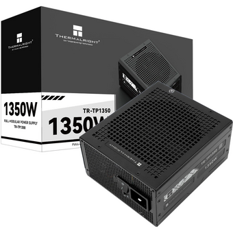  Блок питания Thermalright TR-TP 1350W 80+ Platinum (ATX, 3.0, PCIe 5.0, Full modular, 1x24(20+4)pin 600mm, 2xCPU 8(4+4)pin 