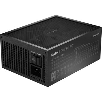  Блок питания be quiet! Dark Power Pro 12 (BN945) 1200W, 80+ Titanium (ATX, 2.51, Full-modular, 1x24(20+4)pin 600mm, 1xCPU(4+4)pin 700mm 