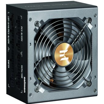  Блок питания Zalman ZM750-TMX2SE, 750W, ATX12V v3.1, APFC, 12cm Fan, 80+ Gold Gen5.1, Full Modular, Retail 