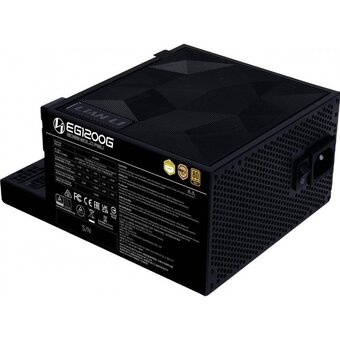  Блок питания Lian-Li Edge1200 +HUB Gen.5 (G9P.EG1200G.BH00.RU) ATX 1200W 80+ gold (20+4pin) APFC 120mm fan 12xSATA Cab Manag RTL 