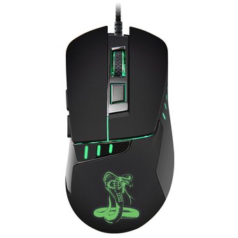  Мышь Oklick 865G Snake черный/черный 