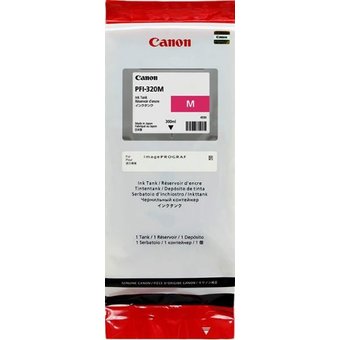  Картридж струйный Canon PFI-320 M 2892C001 пурпурный (300мл) для Canon imagePROGRAF TM-200/205 