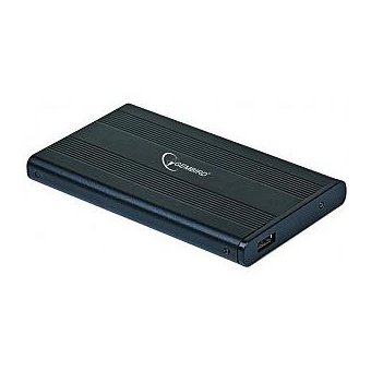  Корпус для HDD/SSD 2.5" SATA3 USB2.0 Gembird EE2-U2S-5, Black, алюминиевый 