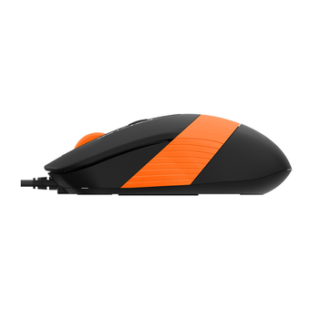  Мышь A4 Fstyler FM10 черный/оранжевый 