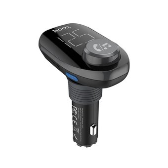  Автомобильное ЗУ Bluetooth FM трансмиттер Hoco E45, black 