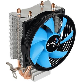  Кулер Aerocool Verkho 2 Soc-FM2+/AM2+/AM3+/AM4/1150/1151/1155/ 4-pin 15-25dB Al+Cu 110W 307gr Ret 