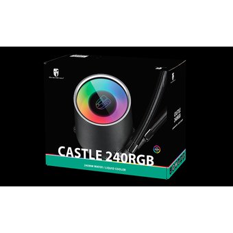  Комплект водяного охлаждения Deepcool Castle 240 RGB V2 
