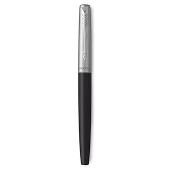  Ручка перьевая Parker Jotter Core F63 (2030947) Bond Street Black CT M перо сталь нерж подар.кор. 