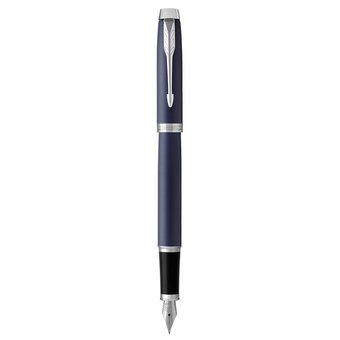  Ручка перьевая Parker IM Core F321 (1931647) Matte Blue CT F перо сталь нерж подар.кор. 