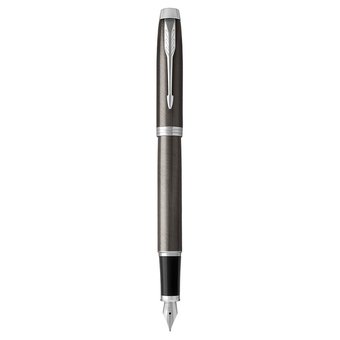  Ручка перьевая Parker IM Core F321 (1931650) Dark Espresso CT F перо сталь нерж подар.кор. 